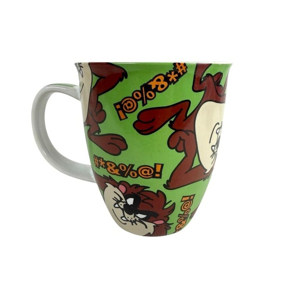 Vintage Taz Tasmanian Devil Ceramic Coffee Mug Warner Bros Studio Store Rare - Picture 2 of 6